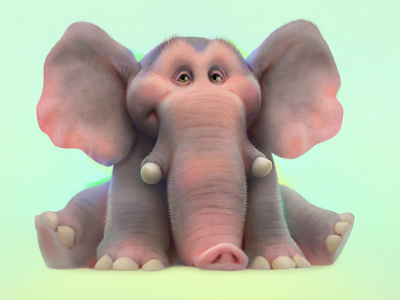 elephant advertising animals animation baydakov aleksey cartoon character design concept elephant illustration