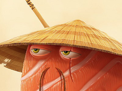 fil baydakov aleksey character design illustration ninja roll samurai