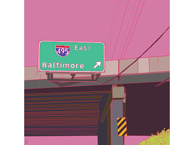 Visual Journalism: Baltimore design digital art graphic design illustration illustration art print print design visual journalism