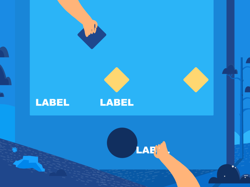 Icons & Labels A Perfect Balance article blog design icon illustration product design ui ux