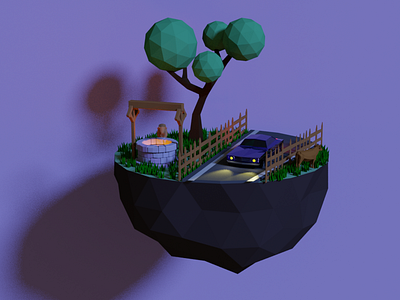 Low Poly Scene