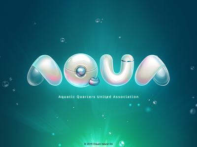 AQUA Logo by Davlikanoff Design - Dribbble