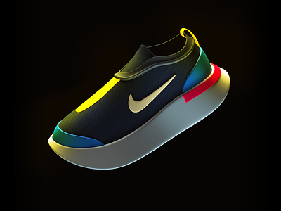 Sneakers 3d 3dmodel c4d design footwear nike render sneakers