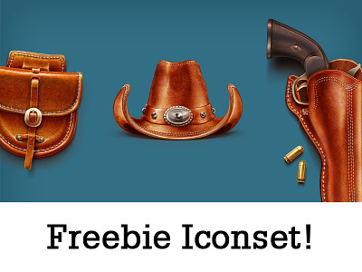 Freebie Cowboy Iconset