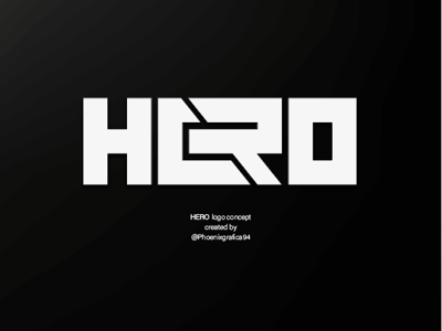 Hero monogram logo