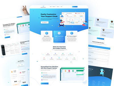 Best Support System'' WP Plugin Landing Page UI best of dribbble graphic design hireuidesigner landingpage landingpagedesign motion graphics softwarelandingpage softwarewebsite trendydesign uidesign uiux uiuxdesigner userinterface userinterfacedesigner ux uxdesign websitedesign websitetemplatedesign wordpresspluginlandingpage wp plugin website