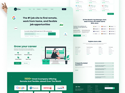 Job Searching website UI best of dribbble blog website figma website graphic design illustration job board job portal landing page prototype psd web template ui uidesign uiux userexperience userinterfacedesign uxdesign website search webtemplateui webui wireframe