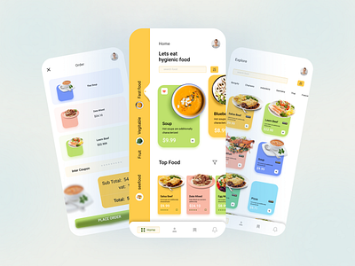Food Apps UI