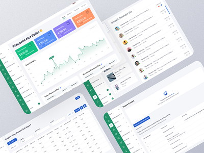 Pos Software Dashboard UI/UX Design