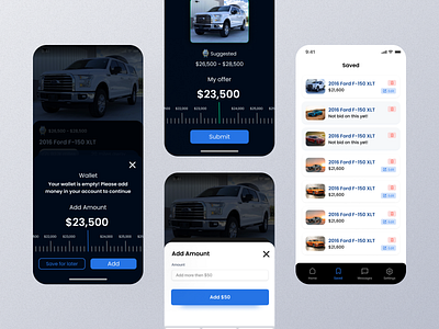 Car buy and sell apps UI/UX Design best of dribbble car app illustration ui uidesign uiux ux uxdesign