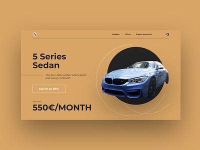 BMW Webdesign Concept