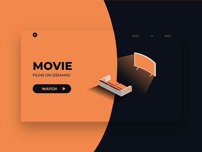 Movie Webdesign Concept