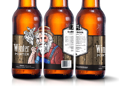 Winter Porter Beer Labels