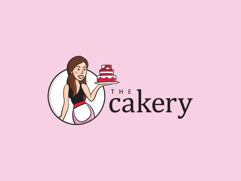 The Cakery Logo by Grant Burke on Dribbble