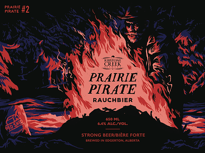 Prairie Pirate Beer Label