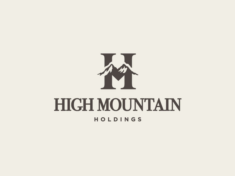 High Mountain Holdings Logo by Grant Burke on Dribbble