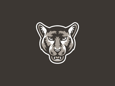 Merritt North Panther Mascot animal icon character design college cougar illustration mascot mascot logo panther school logo