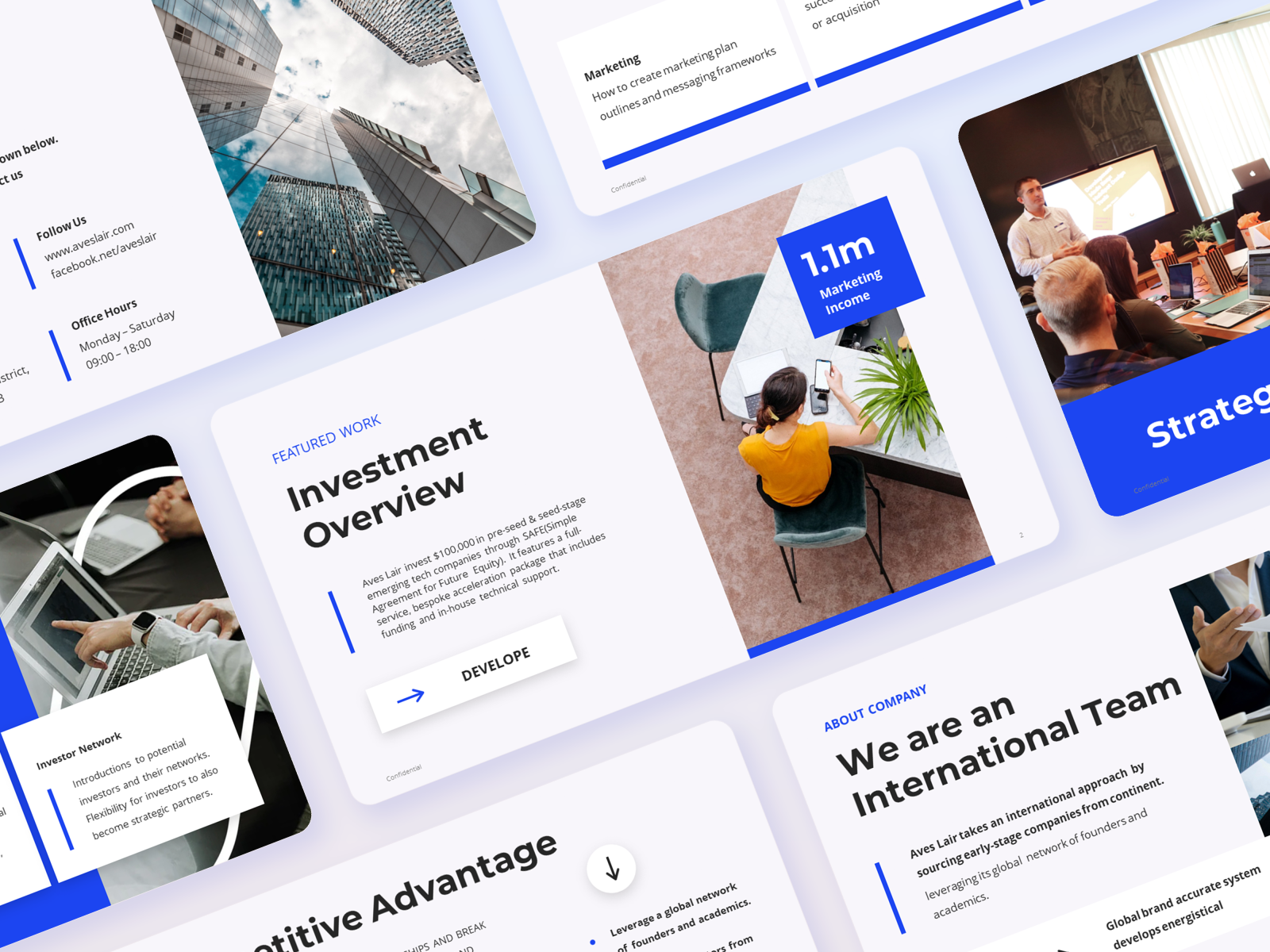 Fundraising Pitch Deck by Alija Dey on Dribbble