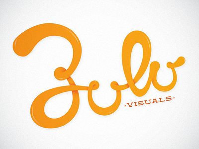 Zulu Logo design fun logo script self branding typography