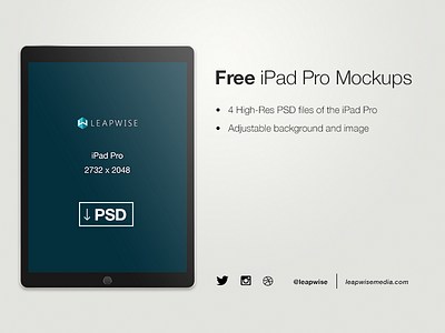 Ipad Pro Mockups download free freebie ipad ipad pro ipad pro mockup mockup photoshop psd template