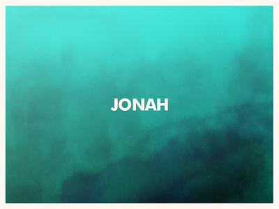 Jonah Sermon Series Graphic