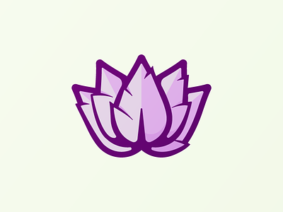 Flying Lotus badge brand branding feather illustration illustrator logo logo mark lotus wings