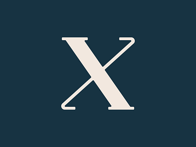 X / 36 Days of Type 36daysoftype letter lettering type type design typedesign typedesigner typeface typography x