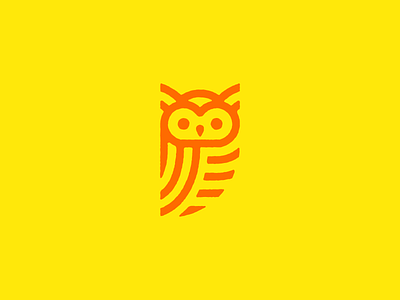 Freelancer Ally Owl ally brand branding design freelance freelancer icon identity illustration logo mark owl