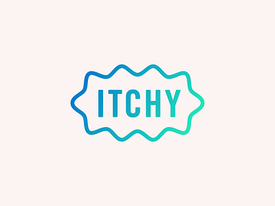 Itchy Social Logo branding design germ gradient icon illustration itchy logo social social media