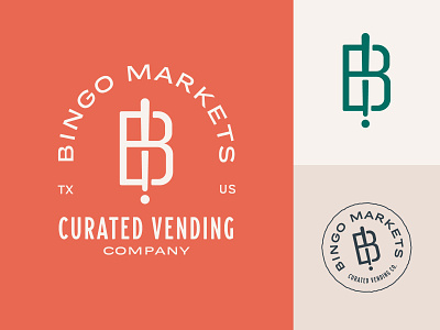 Bingo Markets Logo Family branding design icon illustration logo typography