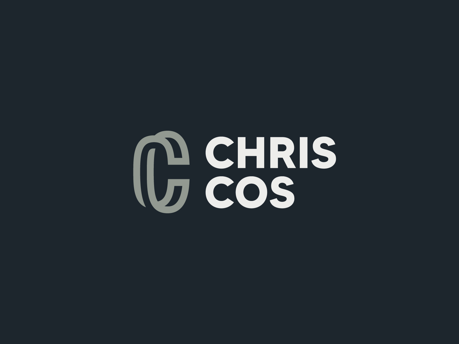 Chris Cos Logo By Tommy Blake On Dribbble