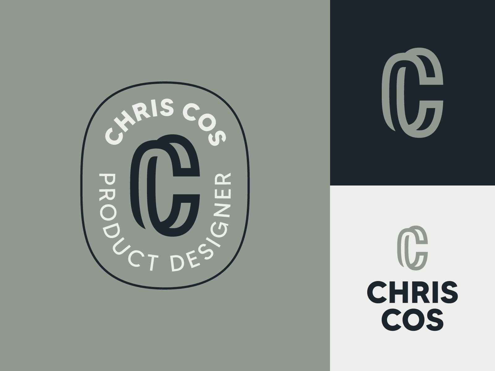 Chris Cos Logo Family by Tommy Blake on Dribbble