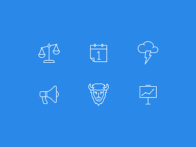 Icon Set pt. 3 calendar design flat graph icon icons illustration line minimal scales simple vector