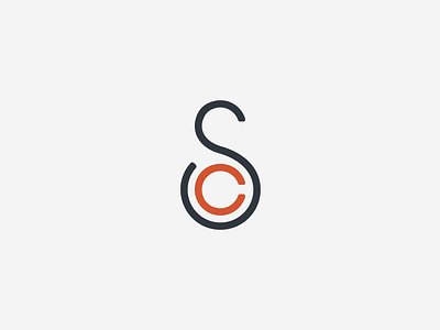 SC Mark branding icon identity lines logo logo design monogram typography