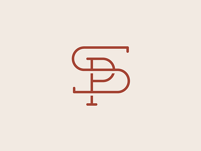 Sp Monogram By Tommy Blake On Dribbble Sp Monogram By Tommy Blake On Dribbble