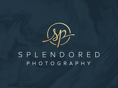 Splendored Photography Logo branding custom type custom typography identity logo monogram photographer photography sp type typography wedding photography