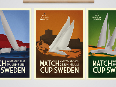 Match Cup Sweden — Posters illustration poster print