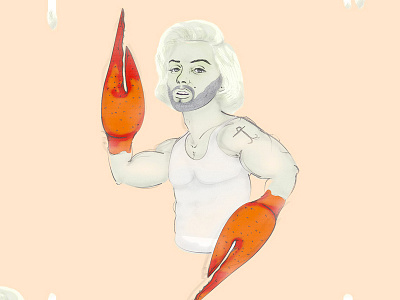 Marilyn has crabs? illustration