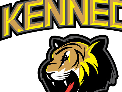 Kennedy Elementary rebrand brand branding identity illustrator logos vector