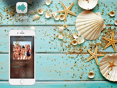 Free Music Player - Tigze app beach club iphone music summer