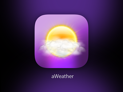aWeather - Local forecasts, Storm radar, Rain radar app forecast ios iphone local tempature sunny weather