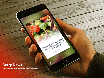 Berry News app berry breaking news daily headline news flash ios iphone news rss reader world news