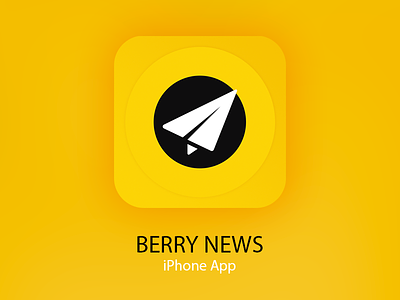 Berry News - Breaking National, World News, Rss Reader app icon berry news icon ios iphone app news news app news reader reader rss