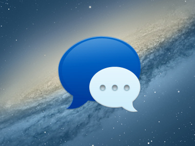 iMessage icon apple icon imessage replacement iphone mac mountain lion os x mountain lion osx replacement icon