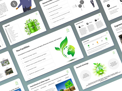 BioFuel Presentation Design design google slides graphic design pitch deck powerpoint presentation
