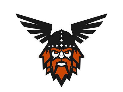 Thor Fitness Logomark design flat geometric icon illustration logo thor vector viking