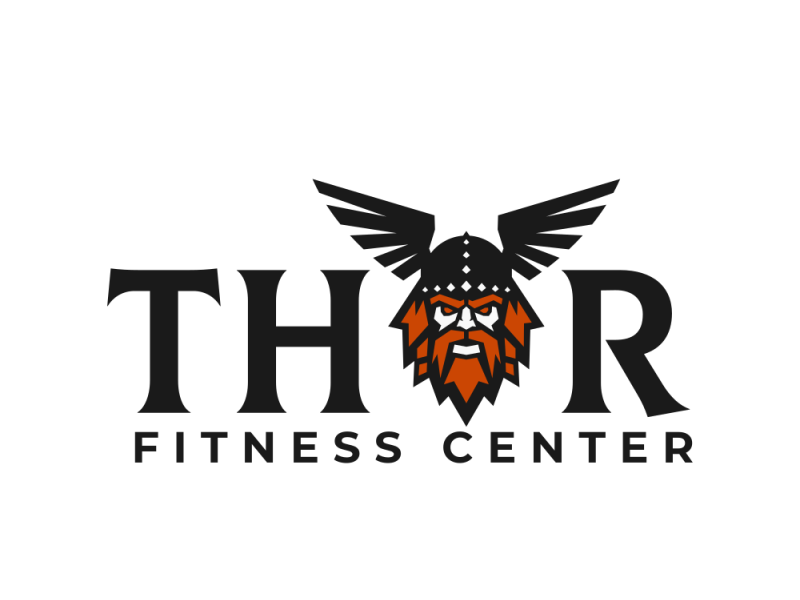 Thor Fitness Logo by Vladimir Topalovic on Dribbble