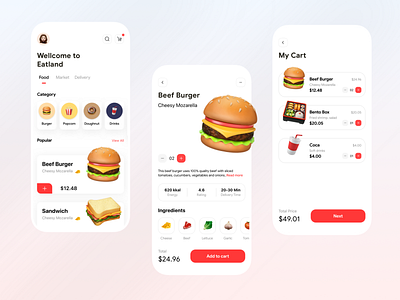 Food Delivery App Concept