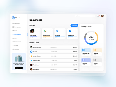 File Management Dashboard