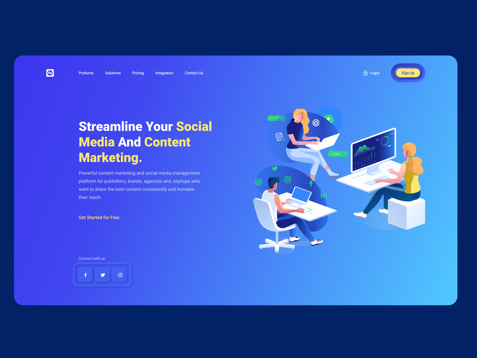 Any Effects - Landing Page